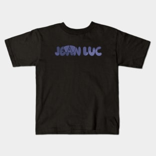 Jean-Luc is dark blue Dogs Kids T-Shirt